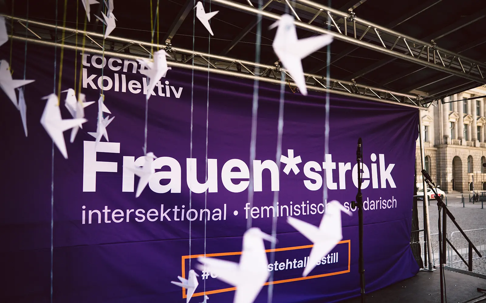 Bilder vom Frauen*streik 2026 in Berlin